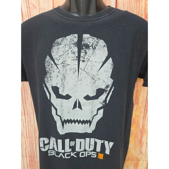 Call Of Duty Black Ops III Skull Graphic T-Shirt Small Gamer - Picture 3 of 6